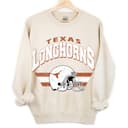 Texas Longhorns Vintage NCAA Football Sweatshirt - Unisex & Women Gift 2 small thumbnail