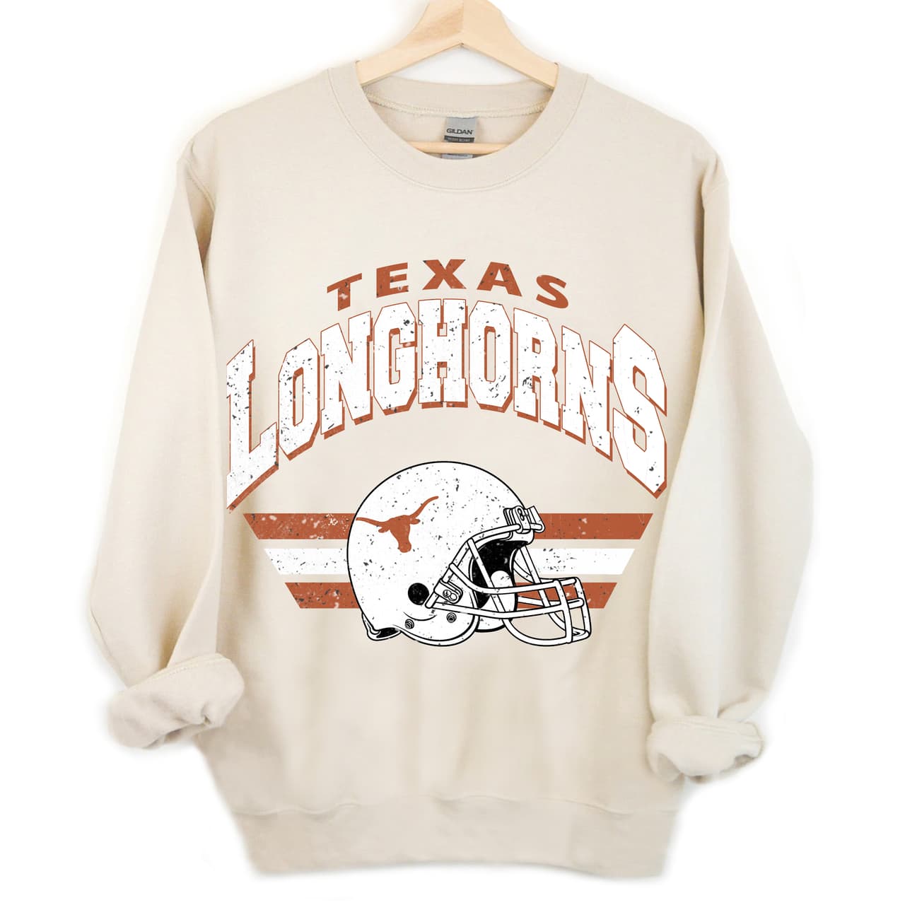 Texas Longhorns Vintage NCAA Football Sweatshirt - Unisex & Women Gift – image 2, Texas Longhorns Tee, texas longhorns shirt, texas longhorns t shirt, texas longhorn shirts men, texas longhorn tees, texas longhorns sweatshirt, texas longhorns polo