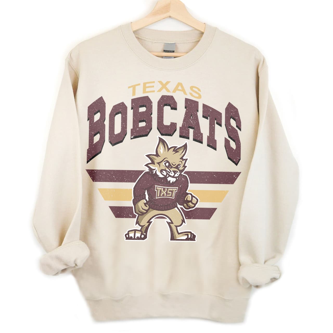 Texas State Bobcats Vintage NCAA Football Shirt, Sudadera, Hoodie – image 2, Texas State Bobcats Tee, Texas State Bobcats Merch, Texas State Bobcats Shirt, Texas State Bobcats Sweatshirt, Texas State Bobcats Hoodie, Texas State Bobcats Clothes