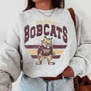 Sudadera Vintage NCAA de Fútbol Texas State Bobcats - Unisex Algodón 1 small thumbnail