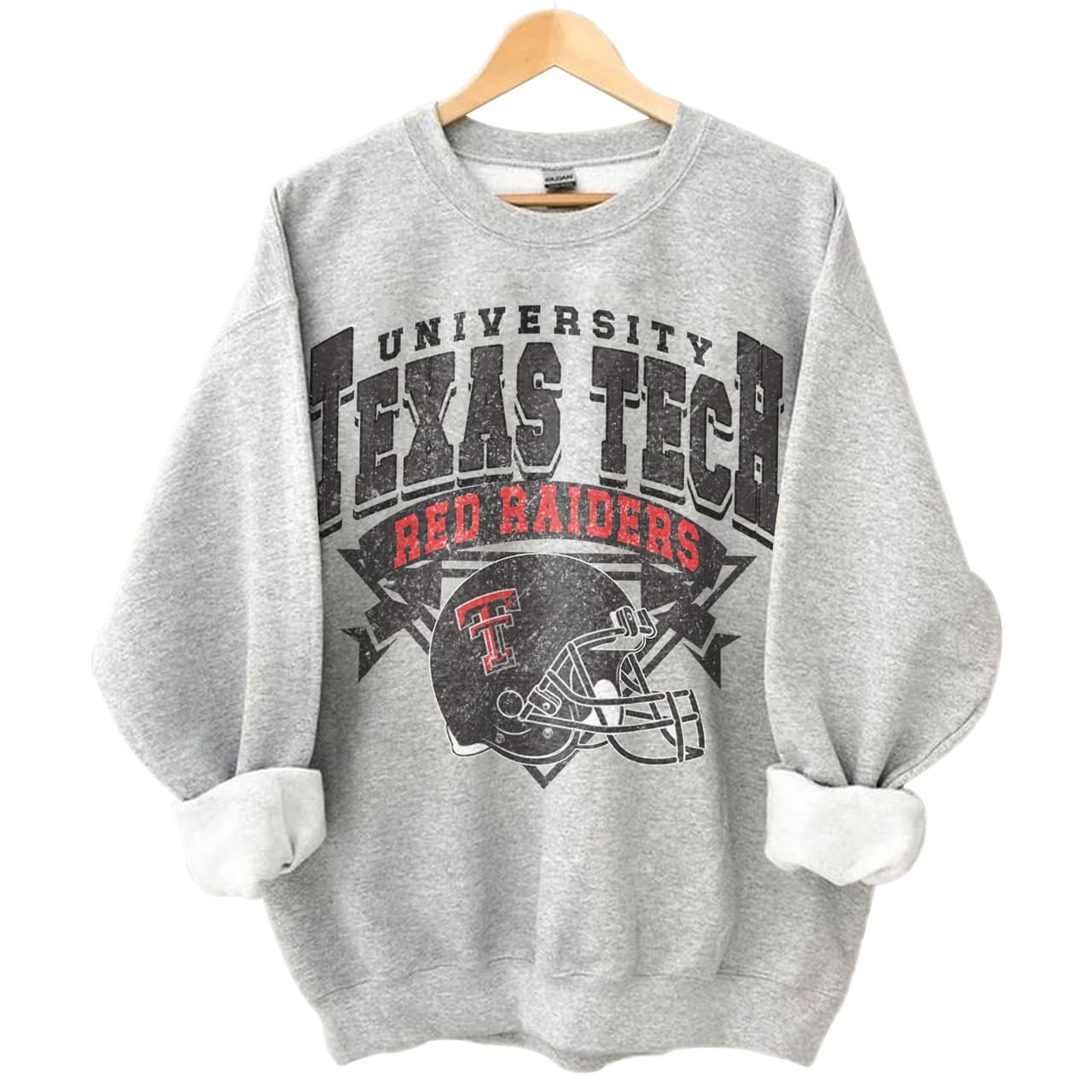 Texas Tech Vintage Football NCAA Sweatshirt, T-shirt & Hoodie – image 1, Texas Tech Tee, Texas Tech Merch, Texas Tech Shirt, Texas Tech Sweatshirt, Texas Tech Hoodie, Texas Tech Clothes