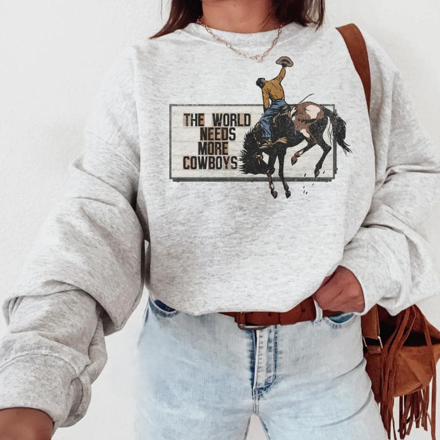 The World Needs More Sweatshirt, T-shirt, Hoodie - Ropa Western Mujer – image 1, The World Needs More Tee, The World Needs More Merch, The World Needs More Shirt, The World Needs More Sweatshirt, The World Needs More Hoodie, The World Needs More Clothes