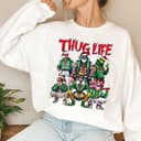 THUGLIFE Christmas Graphic Tee, Hoodie & Sweatshirt 3 small thumbnail