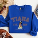 Tiana Princess Character Hoodie & Sweatshirt – Family Trip Gift 4 small thumbnail
