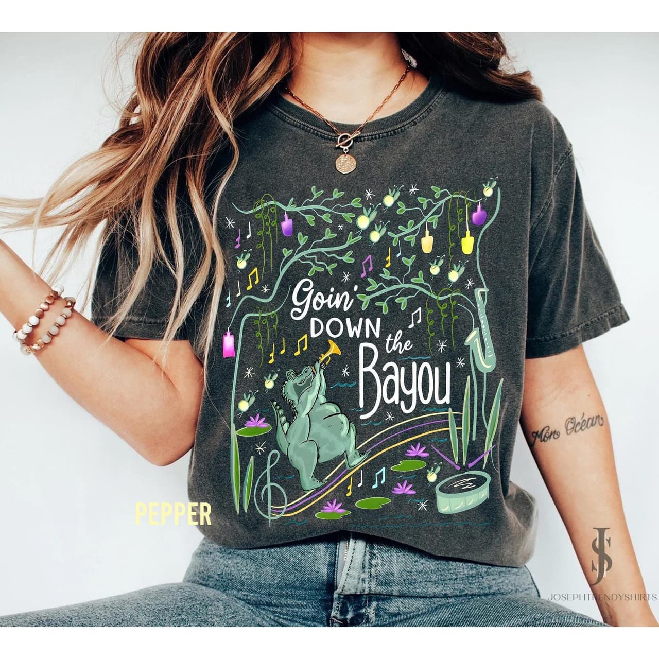 Tiana's Bayou Adventure Ride Tee | Princess & Frog Shirt – image 1, Tiana Tee, Tiana Merch, Tiana Shirt, Tiana Sweatshirt, Tiana Hoodie, Tiana Clothes