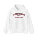 Tilted Towers Basketball EST 2017 Hooded Sweatshirt Hoodie Comfort Colors 2 small thumbnail