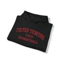 Tilted Towers Basketball EST 2017 Hooded Sweatshirt Hoodie Comfort Colors 3 small thumbnail