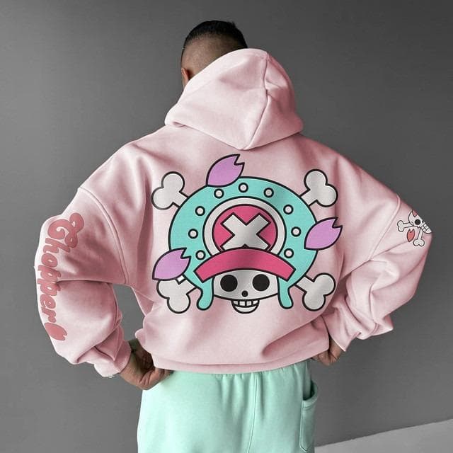 Tony Tony Chopper One Piece Anime Hoodie & Sweatshirt - Gift for Fans – image 1, One Piece Tee, One Piece Shirt, One Piece Sweatshirt, One Piece Hoodie, One Piece Clothes