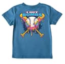 Trending Baseball Drip Ice Cream Shirt, Casual Cotton Gear for Youth and Adults 1 small thumbnail