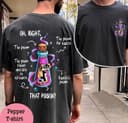 Camiseta Vintage Doble Cara Poison Llama Kuzco Emperor New Groove Viaje Familiar WDW 4 small thumbnail