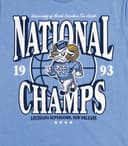UNC Basketball 1993 NCAA Champs Camiseta – Gráfica, Regalo Fan 2 small thumbnail