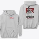 Unisex 2-Sided Cowboy Killer Retro Cowgirl Comfort Colors Hoodie 1 small thumbnail
