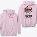 Unisex 2-Sided Cowboy Killer Retro Cowgirl Comfort Colors Hoodie 3 small thumbnail