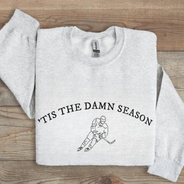 Sudadera Unisex de Algodón Clásico TTDS Hockey, Cuello Redondo de Hockey – image 3, TTDS