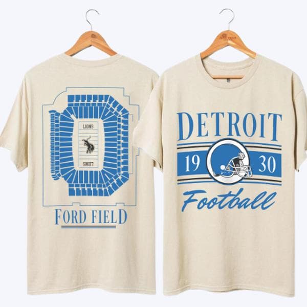 Unisex Detroit Football Graphic Tee, Two-Side Sweatshirt, and Hoodie – image 1, Detroit Lions Tee, detroit lions shirt, detroit lions tee shirts, detroit lions football shirt, detroit lions sweat shirt, nflshop lions, lions sweatshirt