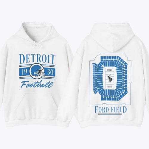 Unisex Detroit Football Graphic Tee, Two-Side Sweatshirt, and Hoodie – image 4, Detroit Lions Tee, detroit lions shirt, detroit lions tee shirts, detroit lions football shirt, detroit lions sweat shirt, nflshop lions, lions sweatshirt