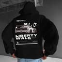 Unisex Ferrari F40 Liberty Walk Retro T-shirt Hoodie Sweater Algodón Clásico 3 small thumbnail