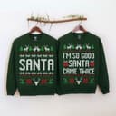 Unisex Funny Couples Ugly Christmas Sweaters & Pajamas, Sold Separately 4 small thumbnail