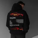 Unisex Lightning McQueen Porsche 911 GT3 RS Hoodie, Comfort Colors 1 small thumbnail