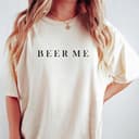 Sudadera, Camiseta y Hoodie Unisex Minimalista para Beber Beer Me 2 small thumbnail