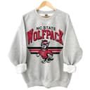Sudadera Unisex NC State Wolfpack Vintage NCAA Fútbol Algodón 1 small thumbnail