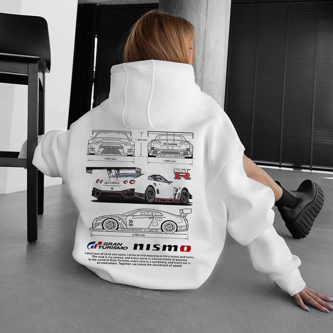 Unisex Oversized GTR R35 NISMO Car Print Hoodie Sweatshirt Comfort Colors – image 4, Porsche Tee, Porsche 911 Tee, Porsche Tee, Porsche Shirt, Porsche Sweatshirt, Porsche Hoodie