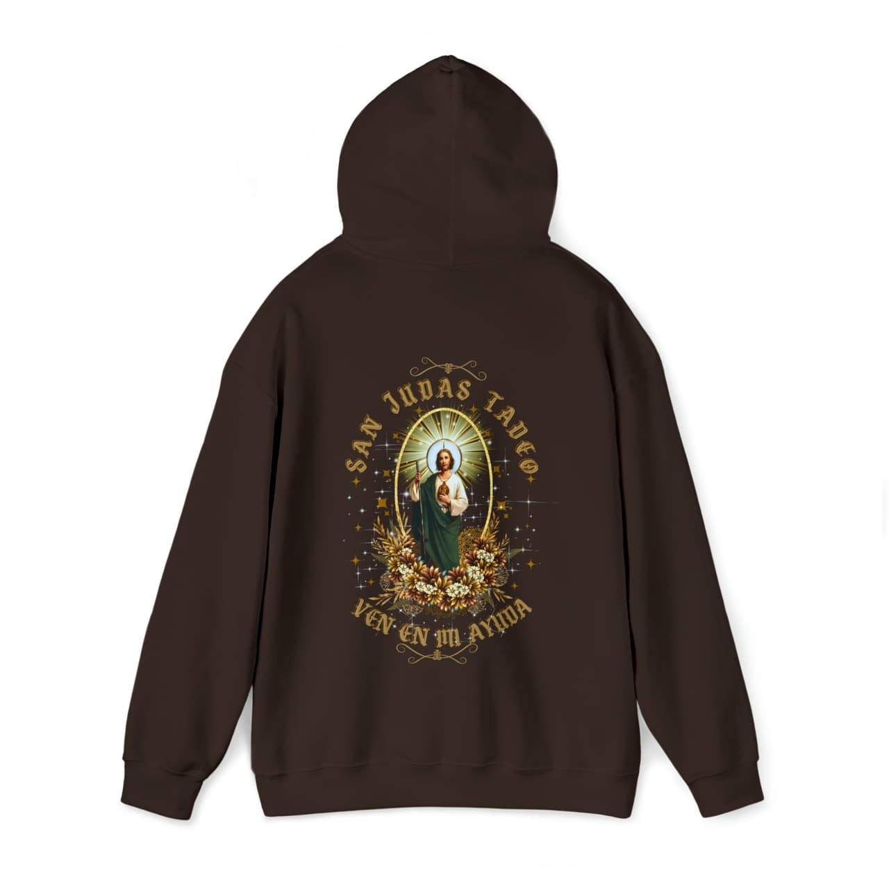 Sudadera Unisex San Judas Tadeo: Clipart Católico Vintage St. Jude, Regalo Devocional – image 3, Jesus Tee, Jesus Merch, Jesus Shirt, Jesus Sweatshirt, Jesus Hoodie, Jesus Clothes