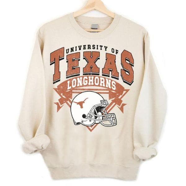 Unisex Texas Longhorns Vintage NCAA Football Shirt, Hoodie & Sweatshirt – image 1, Texas Longhorns Tee, texas longhorns shirt, texas longhorns t shirt, texas longhorn shirts men, texas longhorn tees, texas longhorns sweatshirt, texas longhorns polo