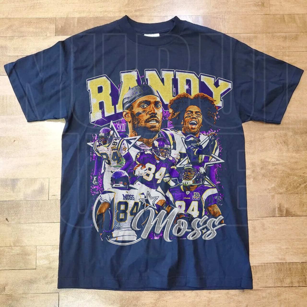 Unisex Vintage Randy Moss Football Graphic Tee, 90s Style Bootleg Merchandise, Ideal Fans Gift – image 2, Randy Moss Tee, Randy Moss Merch, Randy Moss Shirt, Randy Moss Sweatshirt, Randy Moss Hoodie, Randy Moss Clothes