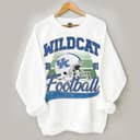 University of Kentucky Wildcats Vintage NCAA Football Sudadera de Algodón 3 small thumbnail