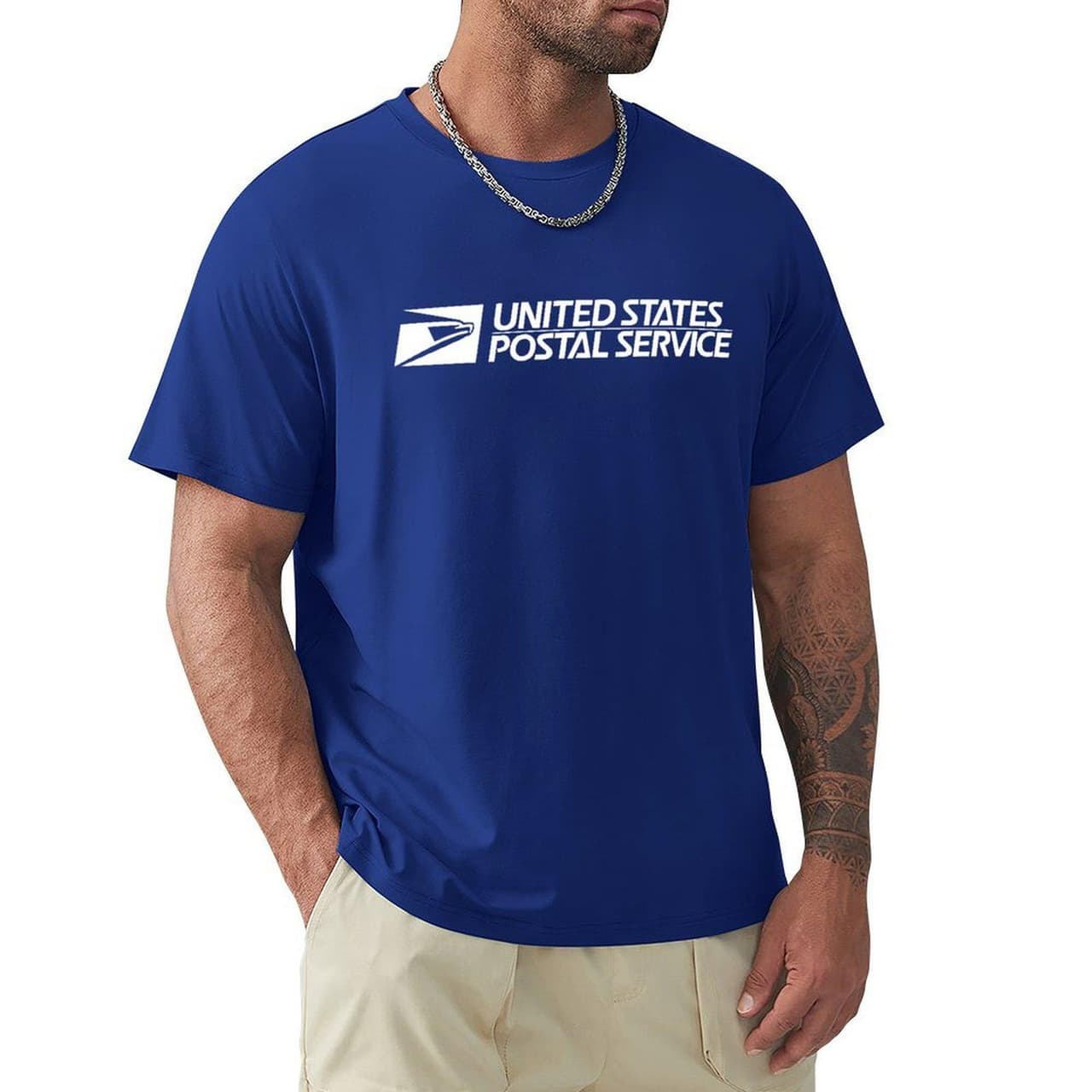 USPS Postal Worker Short Sleeve T-Shirt, Blue Sweatshirt, Hoodie Menswear – image 4, USPS Tee, USPS Merch, USPS Shirt, USPS Sweatshirt, USPS Hoodie, USPS Clothes