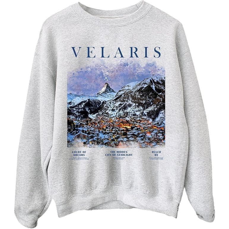 Velaris City of Starlight Sweatshirt, Acotar Sarah J Maas City of Starlight A Court of Thorns and Roses Hoodie, Comfort Colors Tee – image 1, Velaris Tee, Velaris Shirt, Velaris Sweatshirt, Velaris Hoodie