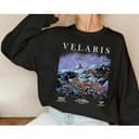 Velaris City of Starlight Sweatshirt, Acotar Sarah J Maas City of Starlight A Court of Thorns and Roses Hoodie, Comfort Colors Tee 4 small thumbnail