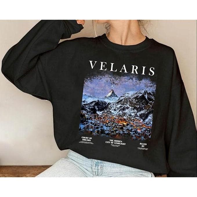 Velaris City of Starlight Sweatshirt, Acotar Sarah J Maas City of Starlight A Court of Thorns and Roses Hoodie, Comfort Colors Tee – image 4, Velaris Tee, Velaris Shirt, Velaris Sweatshirt, Velaris Hoodie