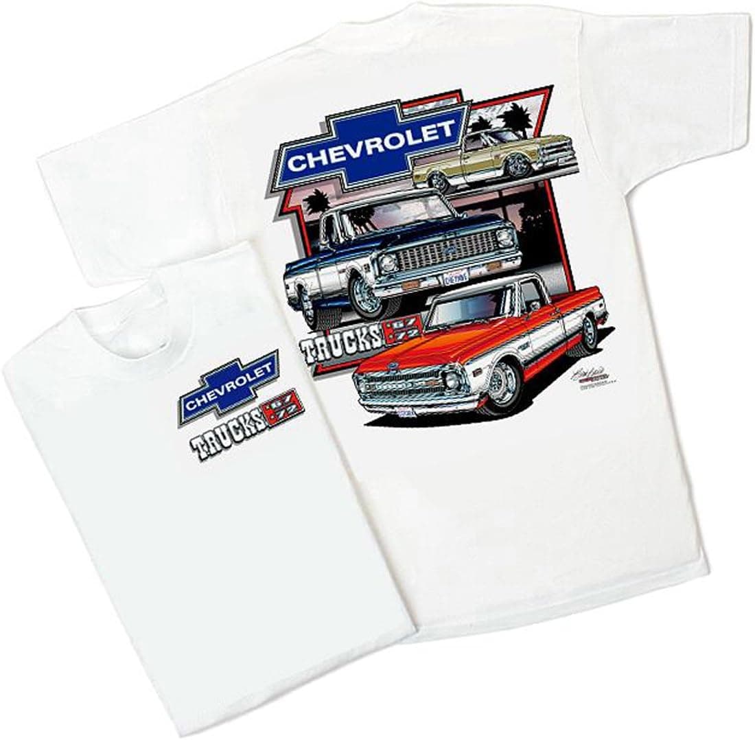 Camiseta Gráfica Vintage Chevy Trucks 1967-1972 - Regalo para Fans – image 1, Chevy Trucks Tee, Chevy Trucks Merch, Chevy Trucks Shirt, Chevy Trucks Sweatshirt, Chevy Trucks Hoodie, Chevy Trucks Clothes