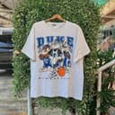 Vintage 1994 NCAA Duke Blue Devils Looney Tunes T-Camiseta, Duke Blue Devils Camiseta, Retro Blue Devils baloncesto Graphic Tee 1 small thumbnail
