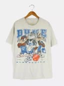 Vintage 1994 NCAA Duke Blue Devils Looney Tunes T-Camiseta, Duke Blue Devils Camiseta, Retro Blue Devils baloncesto Graphic Tee 3 small thumbnail