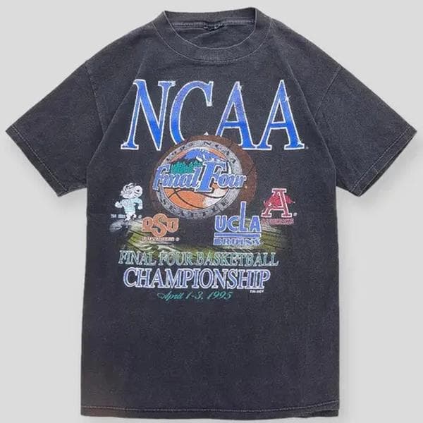 Vintage 1995 NCAA Final Four Championship T-Camiseta Cotton – image 1, Final four shirts, final four t shirts, final four tee shirts, final 4 shirt, Vintage 90S NCAA Final Four