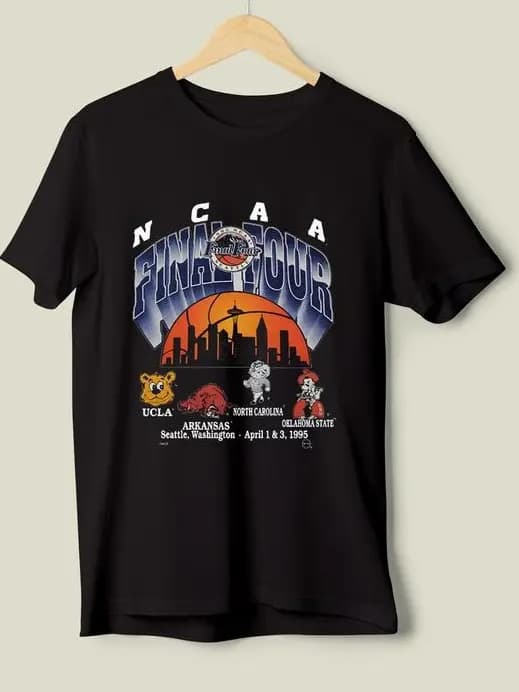 Vintage 1995 NCAA Final Four Camiseta, Sudadera y Hoodie – image 3, Final four shirts, final four t shirts, final four tee shirts, final 4 shirt, Vintage 90S NCAA Final Four