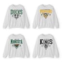 Vintage 90s All Team Hockey Sweatshirt, Crewneck T-Shirt,Hockey Gift for Hockey Fan Hoodie, Casual Outfit 1 small thumbnail