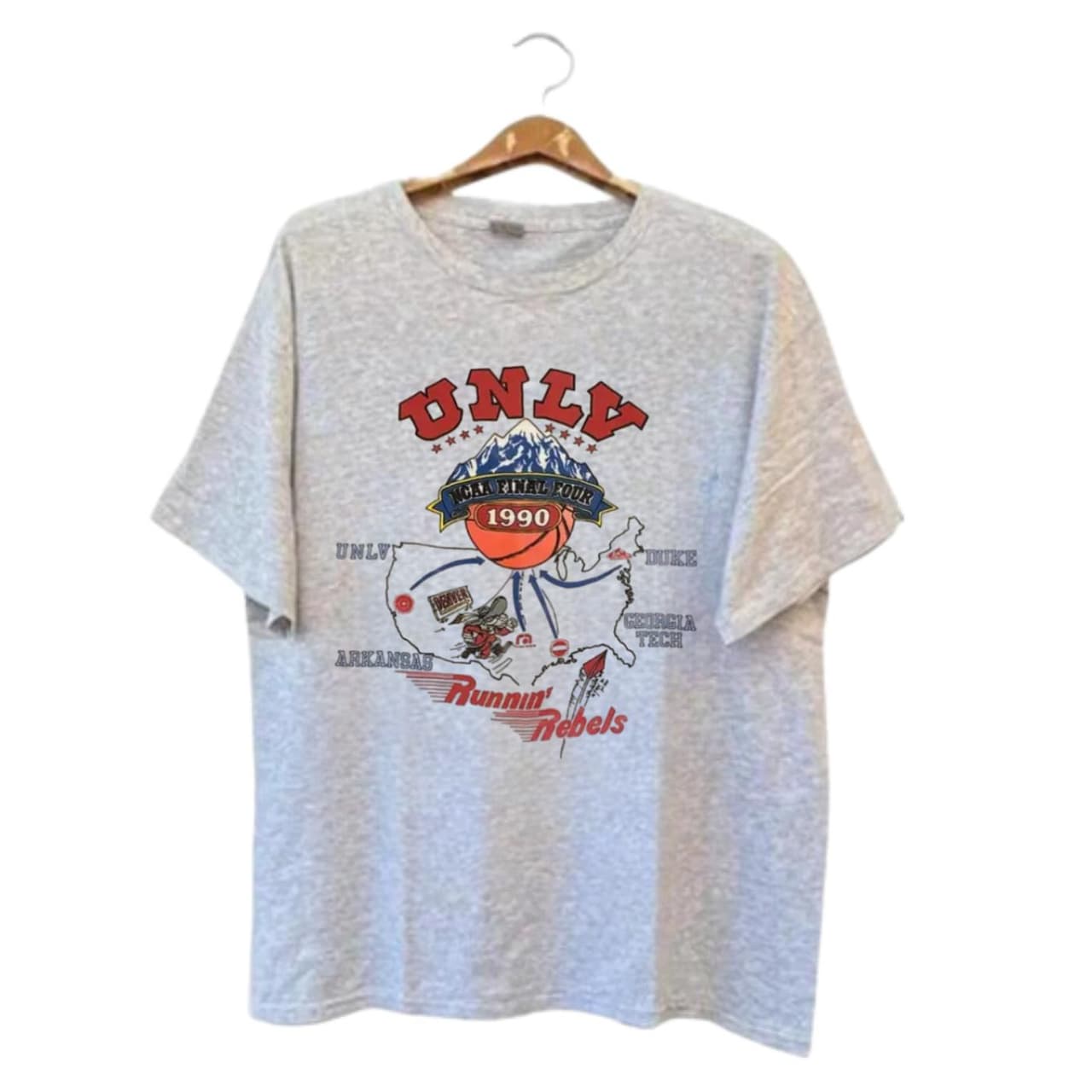 Camiseta Vintage 90s NCAA Final Four All Team Basketball Champions – image 2, Final four shirts, final four t shirts, final four tee shirts, final 4 shirt, Vintage 90S NCAA Final Four