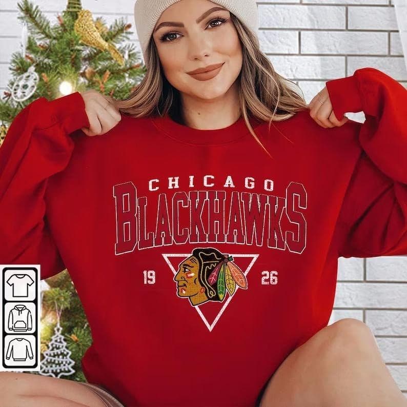 Vintage 90s Chicago Blackhawks Sweatshirt Chicago Blackhawks Unisex T-shirts Long-sleeved T-shirts Gifts For Blackhawks Hockey Fans Shirt Comfort Colors – image 2, Chicago Blackhawks Tee, Chicago Blackhawks Merch, Chicago Blackhawks Shirt, Chicago Blackhawks Sweatshirt, Chicago Blackhawks Hoodie, Chicago Blackhawks Clothes