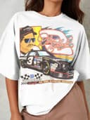 Vintage 90s Dale Earnhardt NASCAR Racing T-Shirt Unisex Tee 1 small thumbnail