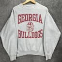 Sudadera Vintage 90s NCAA Georgia Bulldogs para Fan 1 small thumbnail