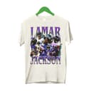 Vintage 90s Lamar JacksoOn Camiseta, Baltimore shirt, American Fútbol americano Camiseta, Fútbol americano Regalo For Fan 1 small thumbnail