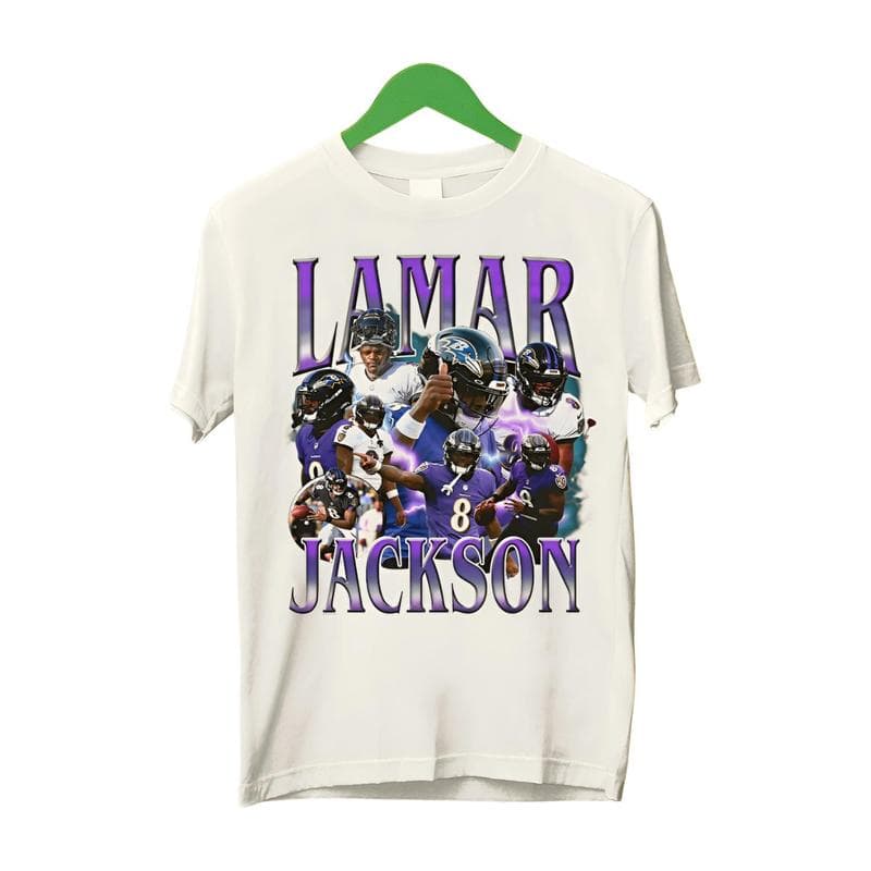 Vintage 90s Lamar JacksoOn Camiseta, Baltimore shirt, American Fútbol americano Camiseta, Fútbol americano Regalo For Fan – image 1, Lamar Jackson Tee, Lamar Jackson Merch, Lamar Jackson Shirt, Lamar Jackson Sweatshirt, Lamar Jackson Hoodie, Lamar Jackson Clothes
