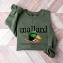 Vintage 90s Mallard Duck Wildlife Unisex Elegant Sweatshirt 1 small thumbnail