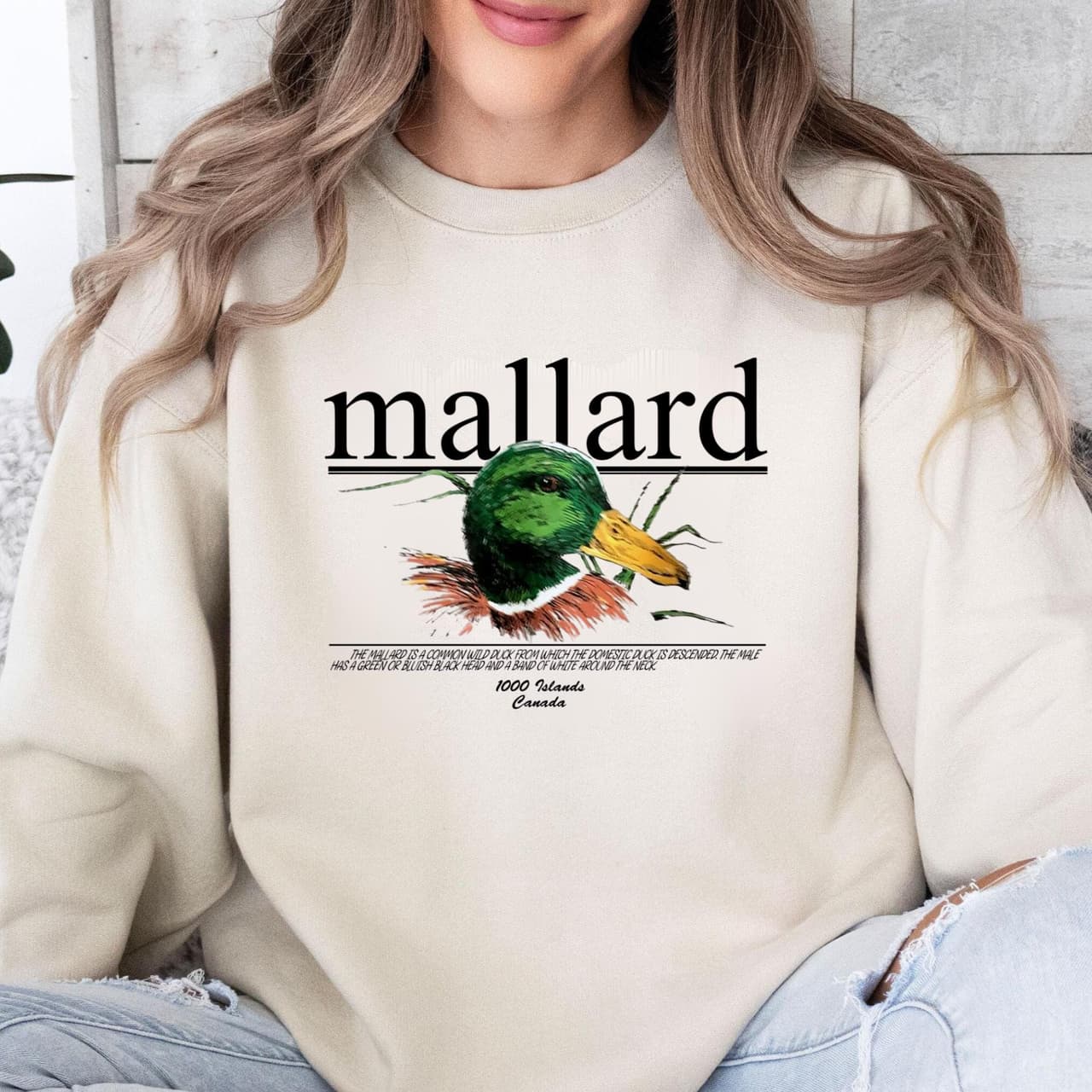 Vintage 90s Mallard Duck Wildlife Unisex Elegant Sweatshirt – image 2, Mallard Duck Wildlife Tee, Mallard Duck Wildlife Merch, Mallard Duck Wildlife Shirt, Mallard Duck Wildlife Sweatshirt, Mallard Duck Wildlife Hoodie, Mallard Duck Wildlife Clothes