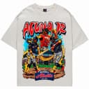 Vintage 90s Ronald Acuna Jr Retro Comics Atlanta Baseball Shirt 1 small thumbnail