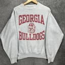 Sudadera Vintage 90s University of Georgia Bulldogs NCAA 1 small thumbnail